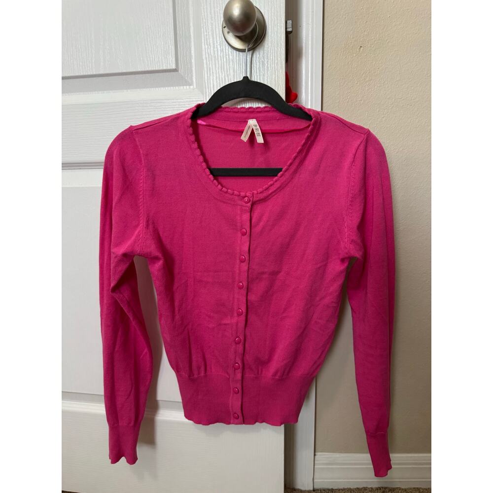 Atmosphere Button Up Sweater